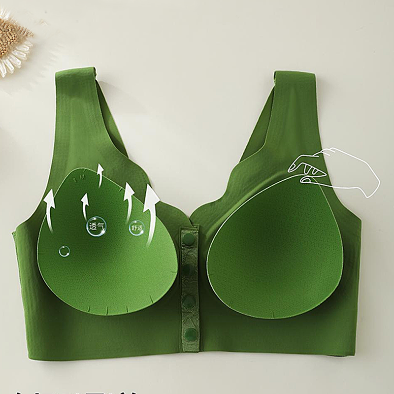 Buy 2 get 1 free👙Comfort Front-Clasp & Wire-Free Seamless Bra