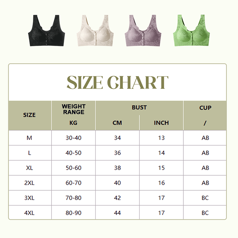 Buy 2 get 1 free👙Comfort Front-Clasp & Wire-Free Seamless Bra