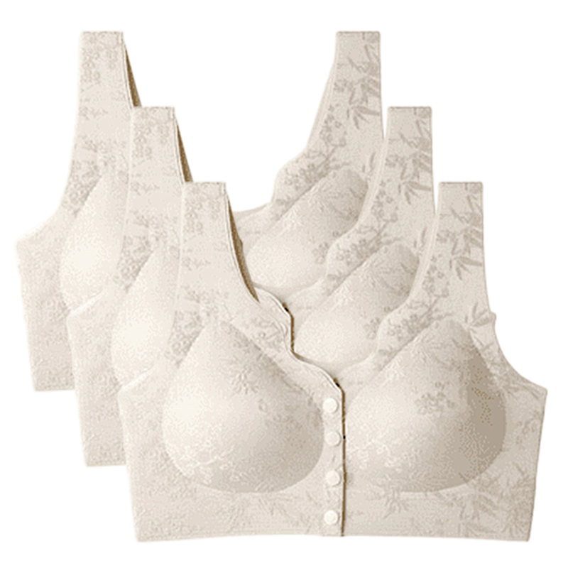 Buy 2 get 1 free👙Comfort Front-Clasp & Wire-Free Seamless Bra