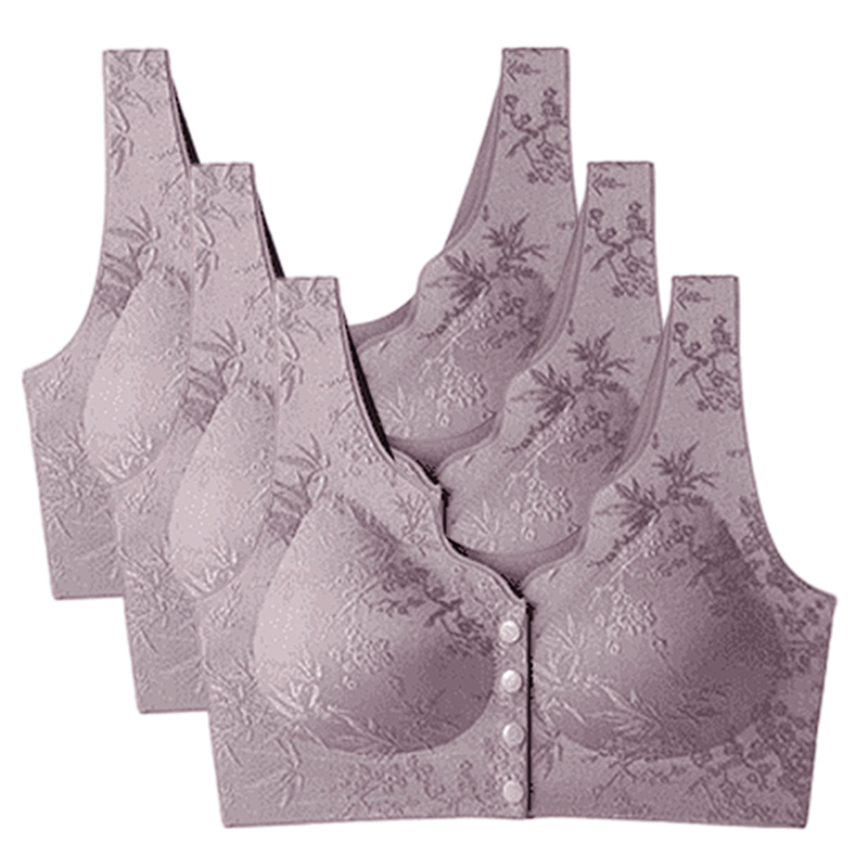 Buy 2 get 1 free👙Comfort Front-Clasp & Wire-Free Seamless Bra