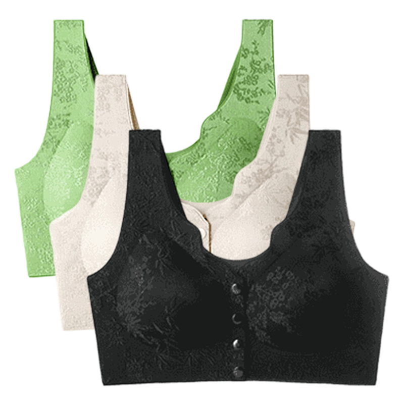 Buy 2 get 1 free👙Comfort Front-Clasp & Wire-Free Seamless Bra