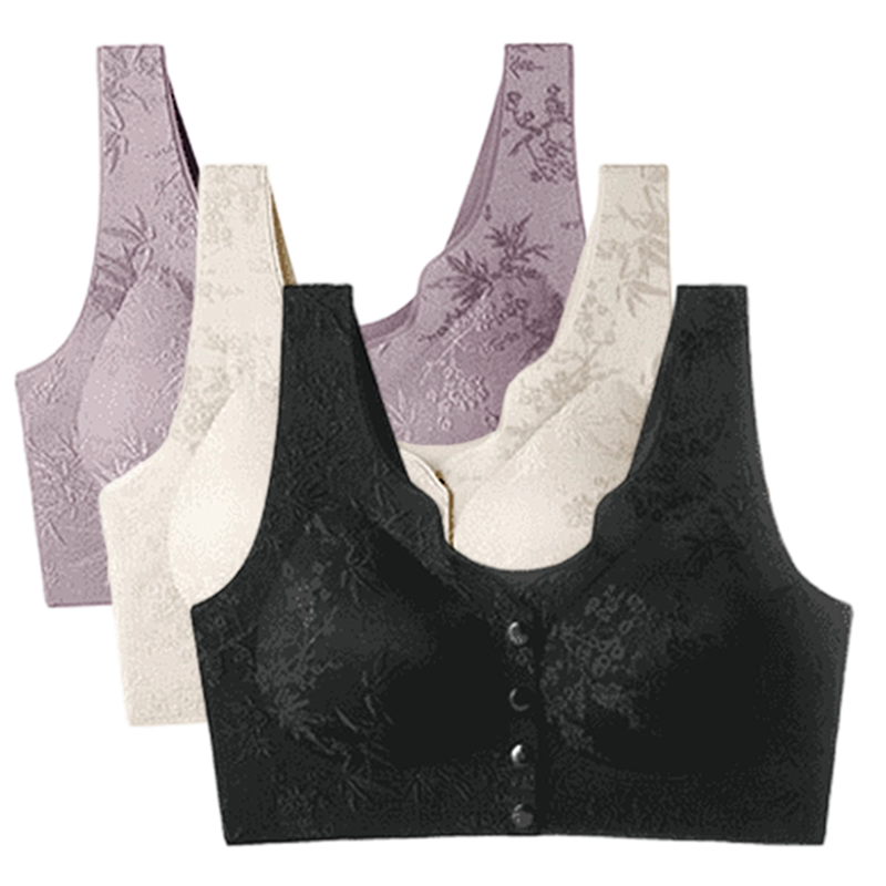 Buy 2 get 1 free👙Comfort Front-Clasp & Wire-Free Seamless Bra