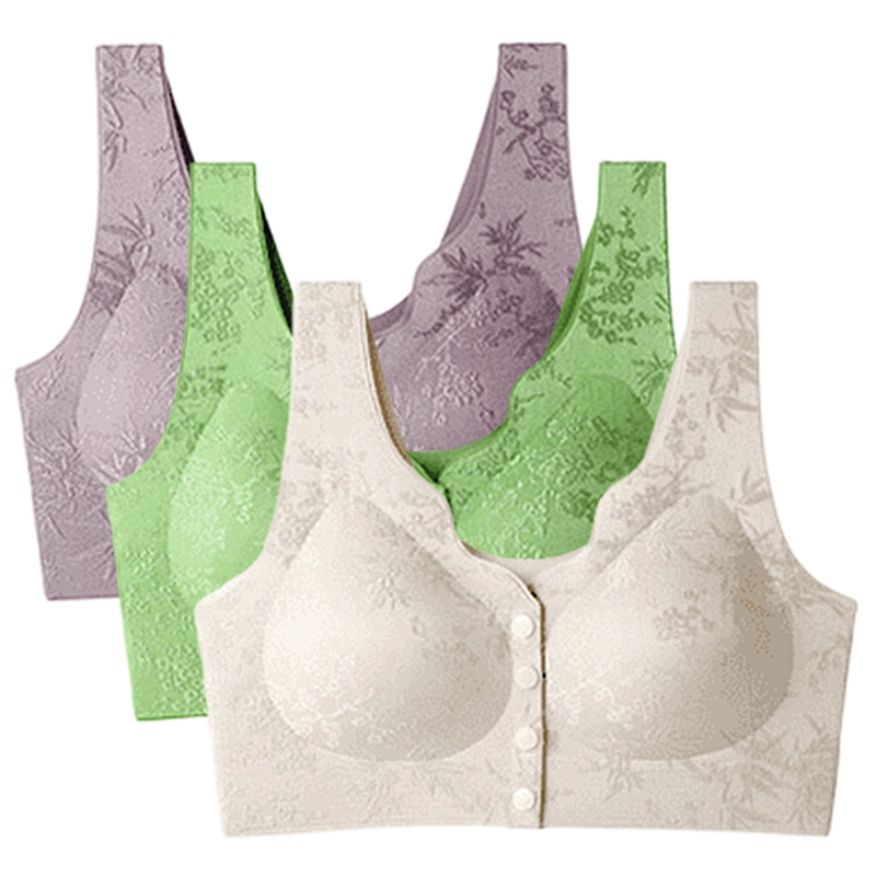 Buy 2 get 1 free👙Comfort Front-Clasp & Wire-Free Seamless Bra