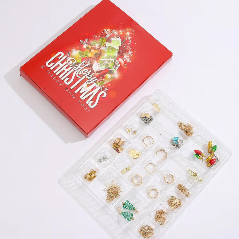 24PCS Christmas Jewelry Mystery Box