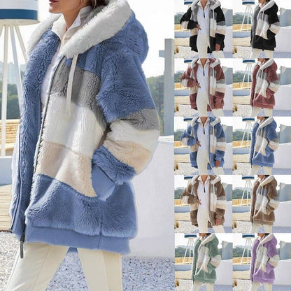 💖LAST DAY PROMOTION - 50%OFF 💖 Contrasting Padded Coat🐑