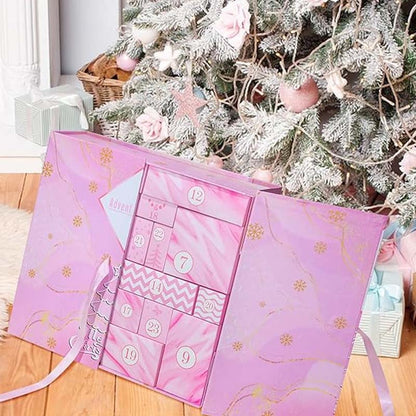 24-Day Christmas Countdown Advent Calendar Gift Box