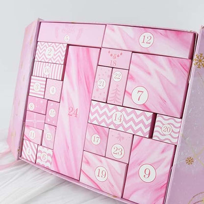 24-Day Christmas Countdown Advent Calendar Gift Box
