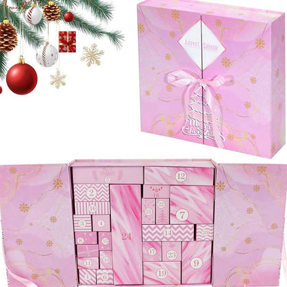24-Day Christmas Countdown Advent Calendar Gift Box