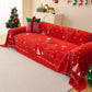 Reversible Christmas Couch Cover