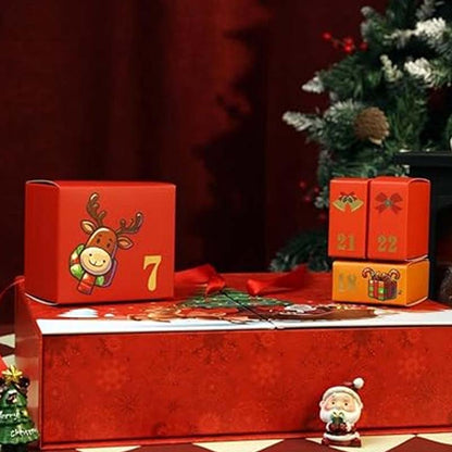 24-Day Christmas Countdown Advent Calendar Gift Box