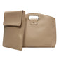 The 2-Piece Set: Sophisticated Business Waterproof Leather Laptop & Tote Set