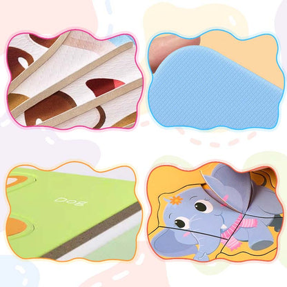 Fruit Animals Jigsaw Puzzles for Kids