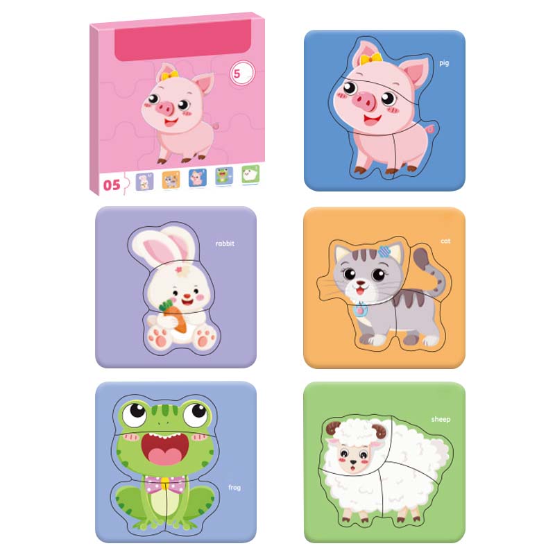 Fruit Animals Jigsaw Puzzles for Kids