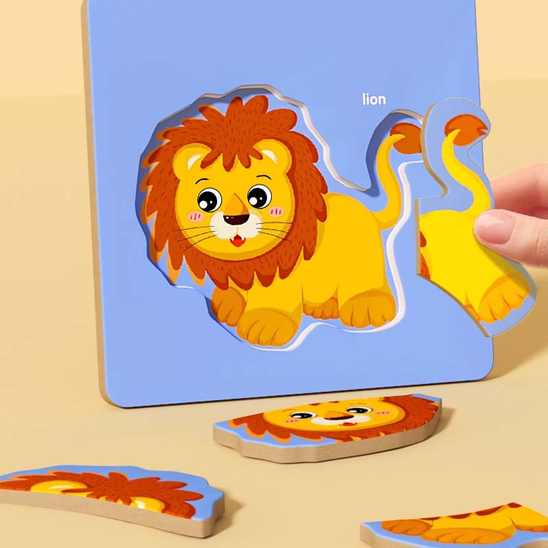 Fruit Animals Jigsaw Puzzles for Kids