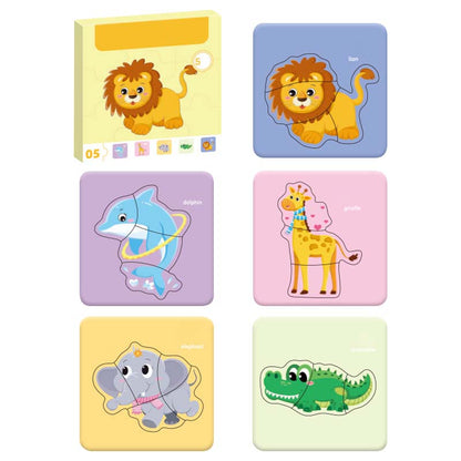 Fruit Animals Jigsaw Puzzles for Kids