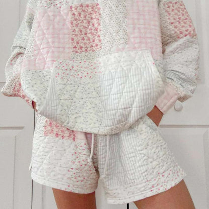 Women's Quilted Christmas Patchwork Set