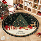 Non-Slip Round Christmas Tree Rug
