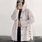 💃 LAST DAY 50% OFF! ✨Women's Fuzzy Hooded Long-Sleeved Coat