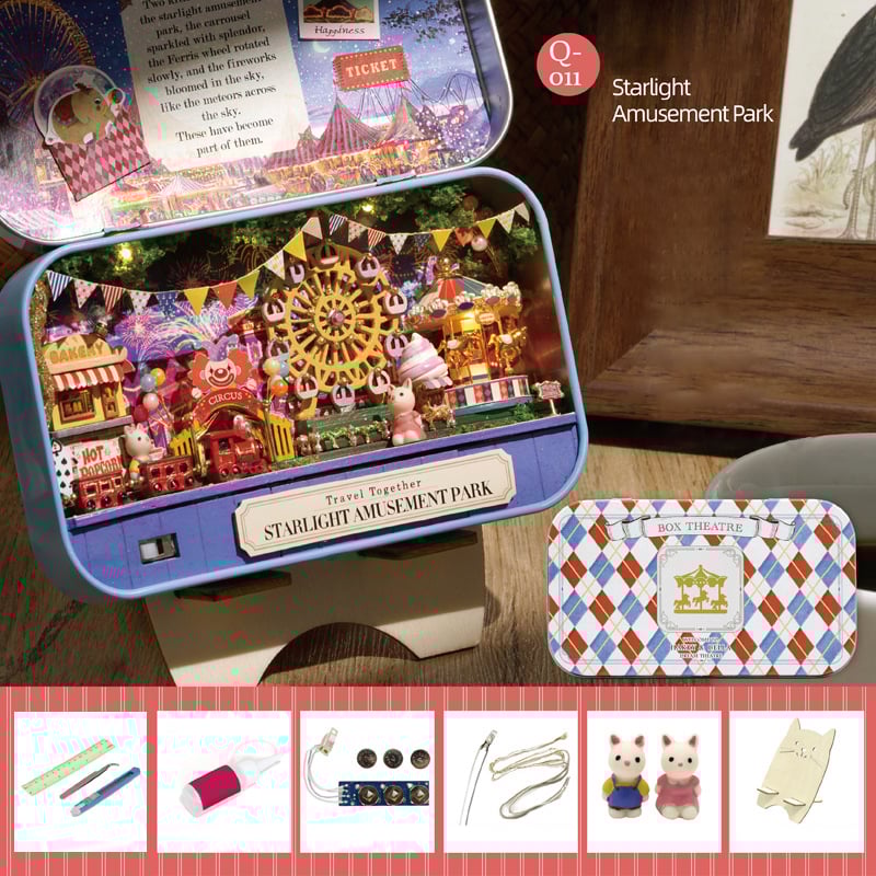 🎅Early Christmas Sale - 50% OFF🎁Box Theater Doll House DIY Kit