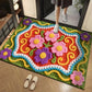 🦌Christmas Early Bird Special 50% off🏆3D Floral Yarn Anti-Slip Absorbent Floor Mat – Stylish, Soft & Safe
