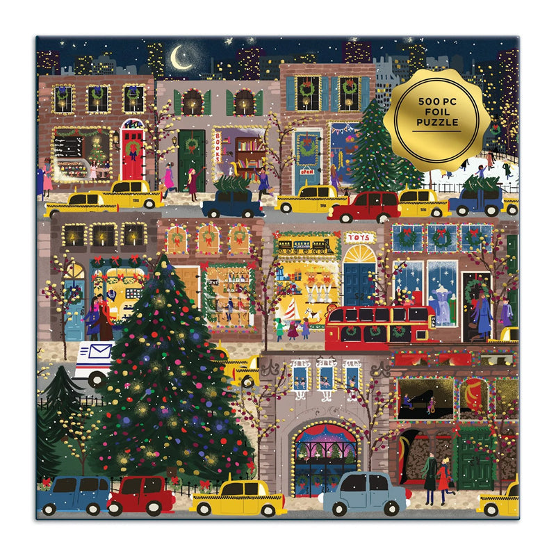 Winter Lights Decorative Puzzle Set