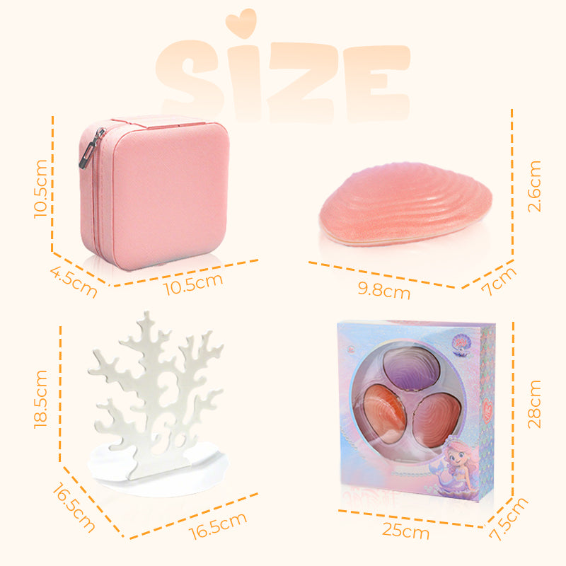 🔥New Arrival-🎅Christmas Gift idea 49%OFF -💎Oyster shell beaded gift box🎁Kids' DIY Bead Bracelet Making Kit