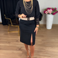 Women's Elegant Blouse & Pencil Skirt Set