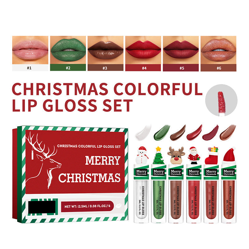 Waterproof Long-Lasting Lip Gloss Set