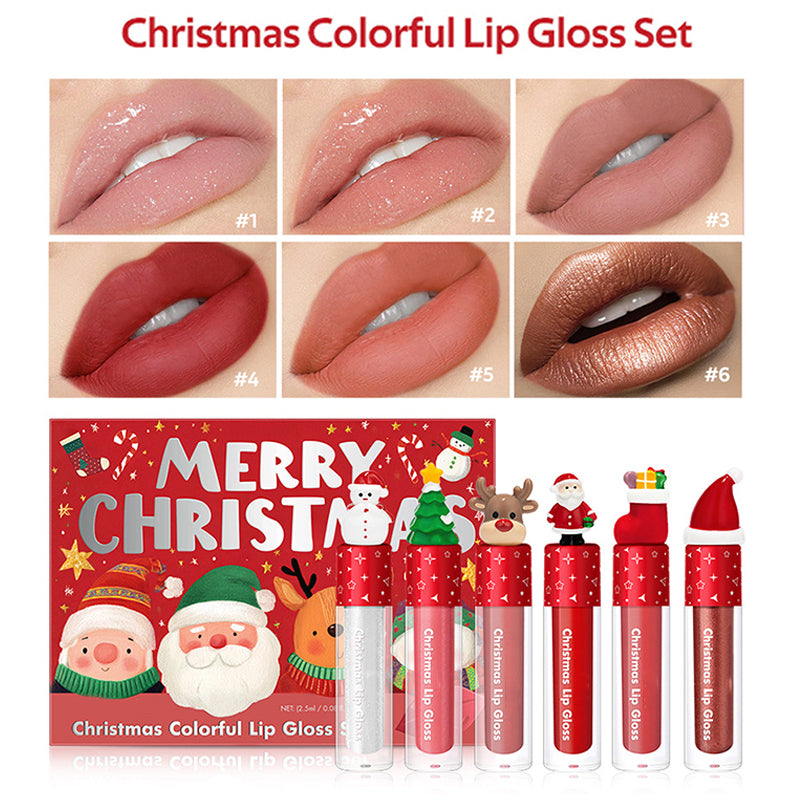 Waterproof Long-Lasting Lip Gloss Set