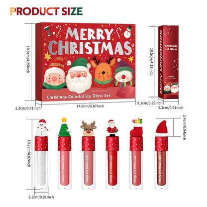 Waterproof Long-Lasting Lip Gloss Set
