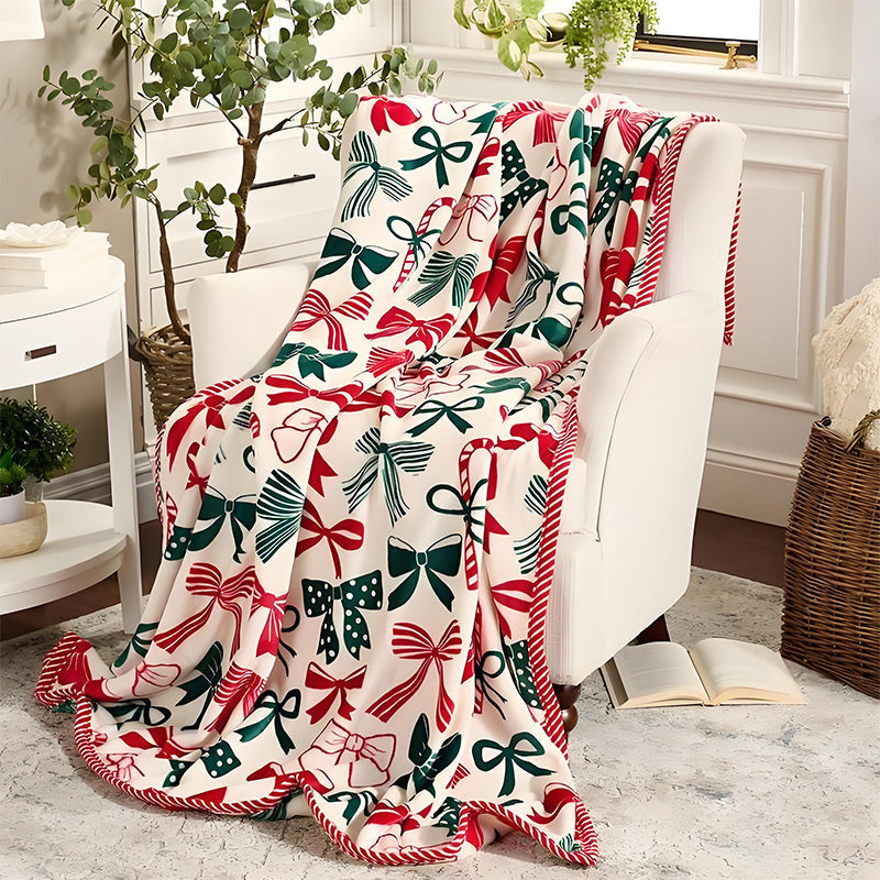 ⏳Limited-time 50% off⏰🎅Christmas Fluffy Cozy Throw Blanket