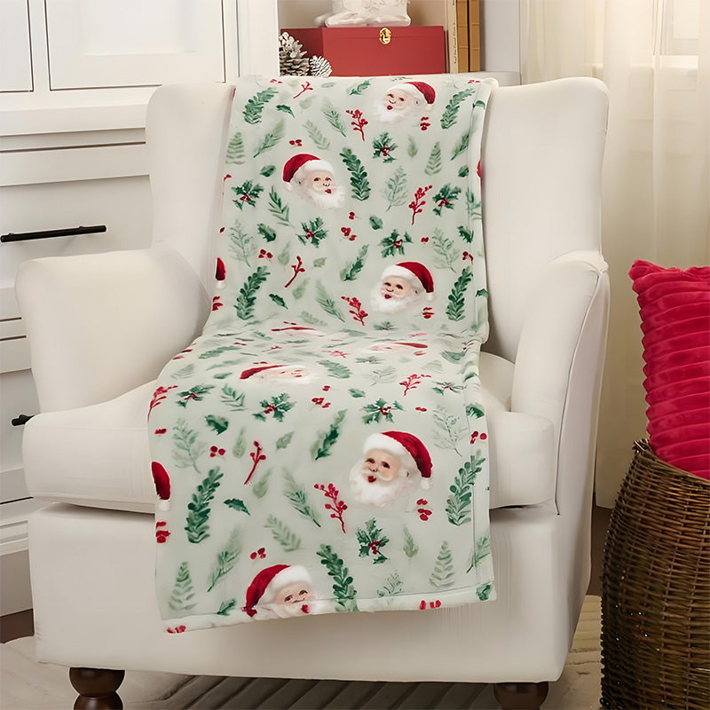 ⏳Limited-time 50% off⏰🎅Christmas Fluffy Cozy Throw Blanket