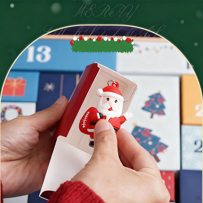 24-Day Empty Christmas Countdown Advent Calendar Box