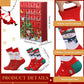 Christmas Sock Advent Calendar Box Gift