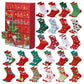 Christmas Sock Advent Calendar Box Gift
