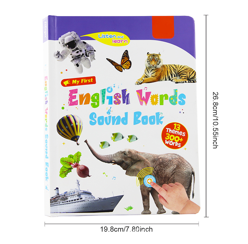 Interactive English Learning Sound Book for Children
