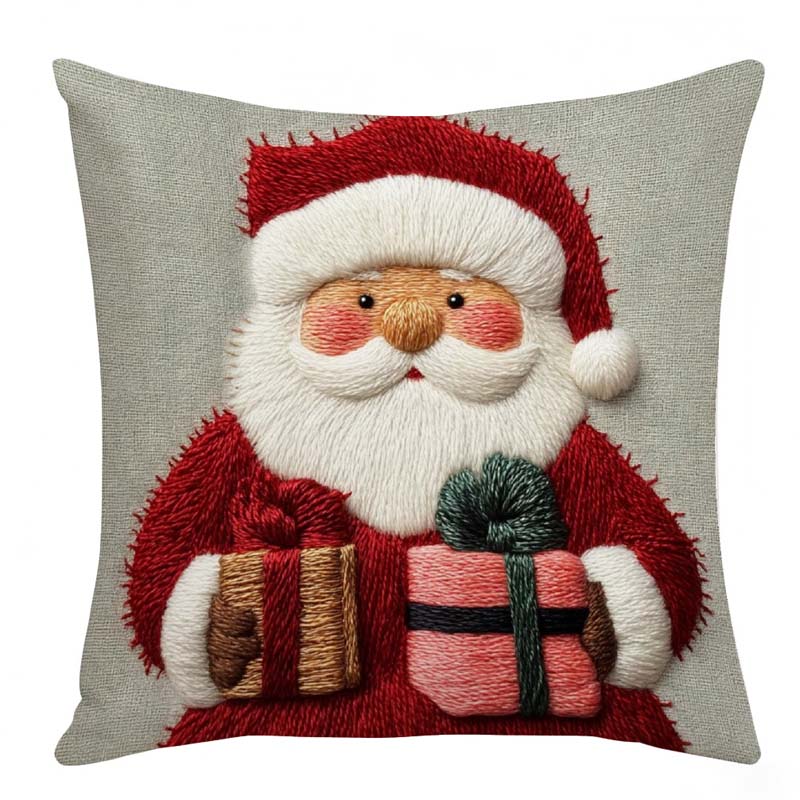 🎅Festive Christmas Character Pillow Cover 18x18