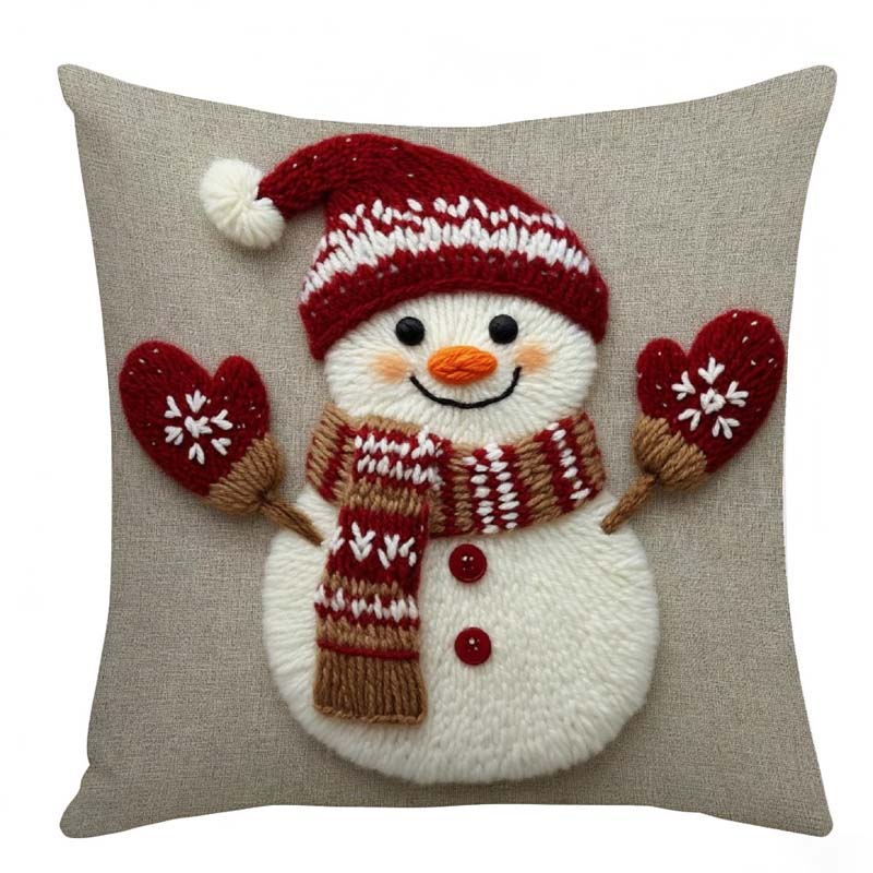 🎅Festive Christmas Character Pillow Cover 18x18