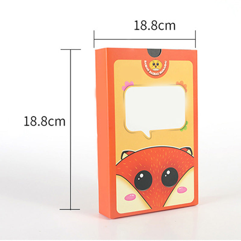 Interactive Peek-a-Boo Mask Board Book for Toddlers