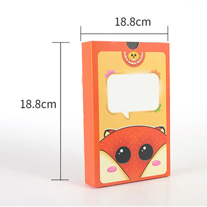 Interactive Peek-a-Boo Mask Board Book for Toddlers