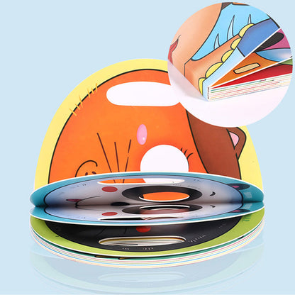 Interactive Peek-a-Boo Mask Board Book for Toddlers