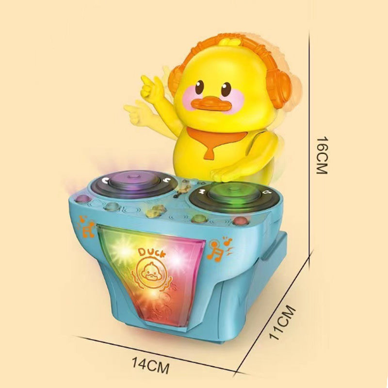 Electric DJ Swinging Duck Toy with Lights & Music