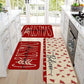 Festive Christmas Non-Slip Floor Mat Set