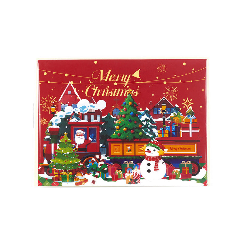 3D Pop-Up Christmas Card with Light & Music