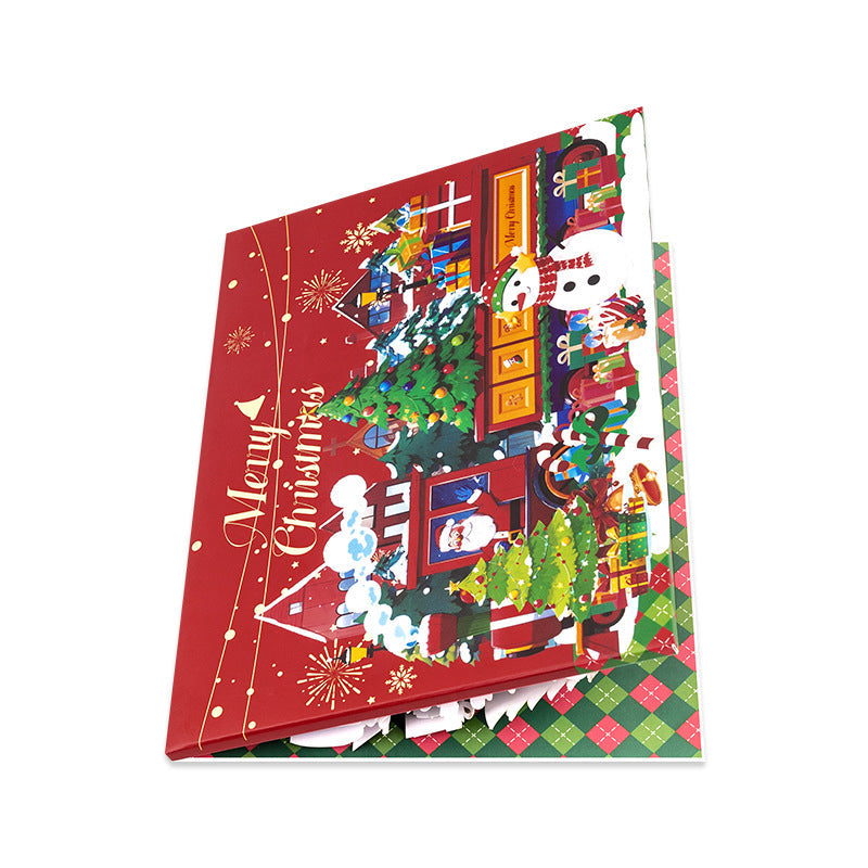 3D Pop-Up Christmas Card with Light & Music