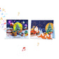 3D Pop-Up Christmas Card with Light & Music