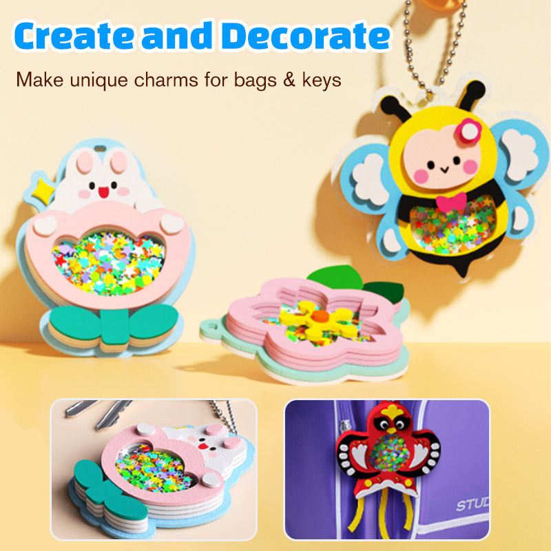 DIY Shaker Charm Craft Kit for Kids