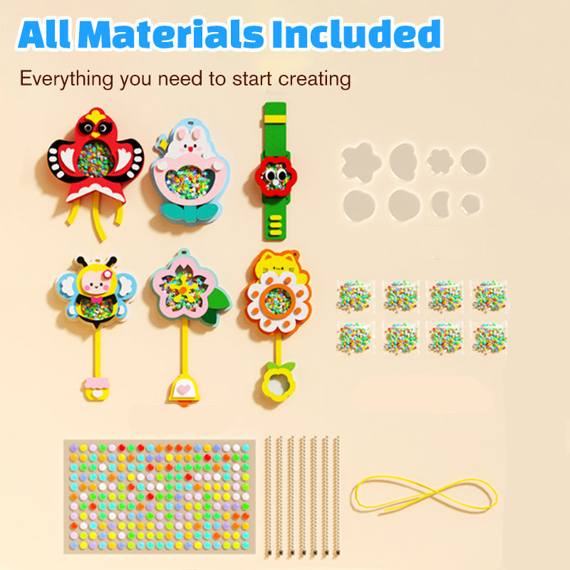 DIY Shaker Charm Craft Kit for Kids