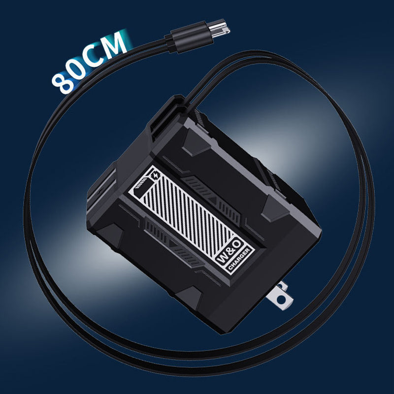 2-Port Retractable Fast Charger