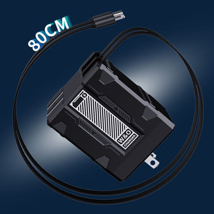 2-Port Retractable Fast Charger